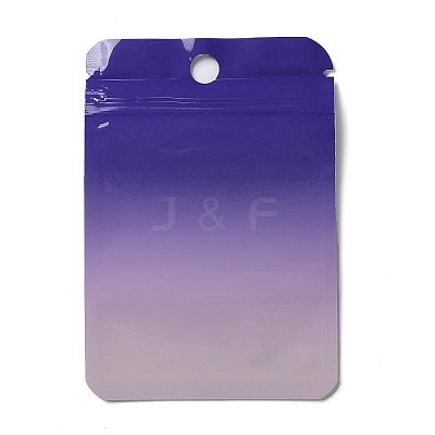 Rectangle Glitter Holographic PVC Resealable Packaging Bags ABAG-P011-01B-03-1