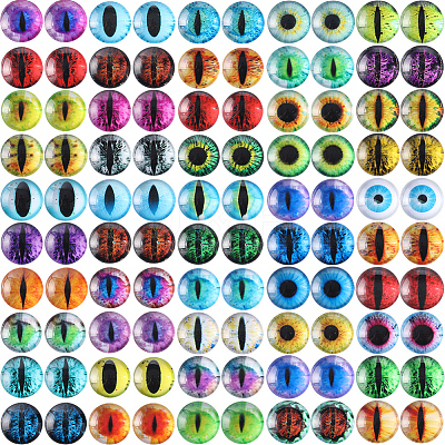 1 Bag Glass Doll Eyes Cabochons DIY-GF0008-70C-1