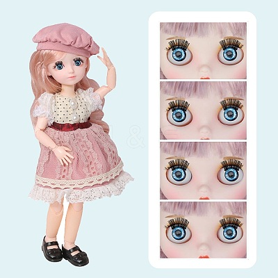 50 Pairs 4D ABS Doll Craft Cartoon Movable Eye DIY-NB0006-33-1