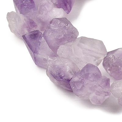 Natural Amethyst Beads Strands G-O173-010B-01-1