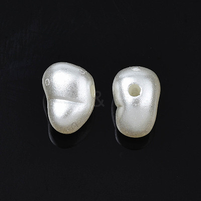 ABS Plastic Imitation Pearl Beads X-KY-S170-01-1