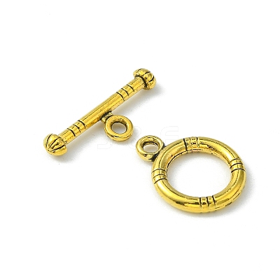 Tibetan Style Alloy Toggle Clasps GLF0161Y-1