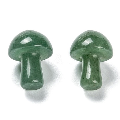 Natural Green Aventurine Mushroom Gua Sha Stone G-L570-A06-1