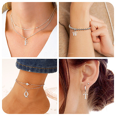 52Pcs 26 Styles Alloy Pendants FIND-TA0006-33-1