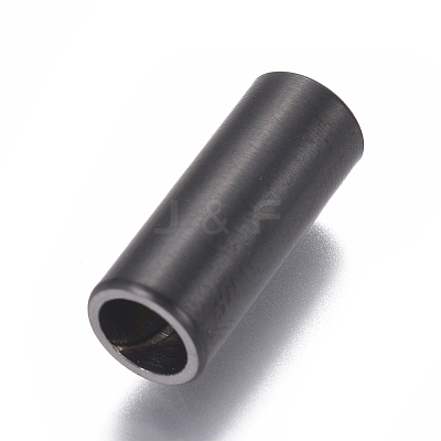 304 Stainless Steel Magnetic Clasps with Glue-in Ends STAS-I120-52MB-A-1