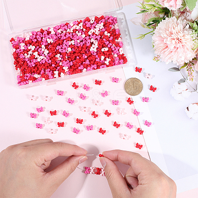500Pcs Opaque Acrylic Beads SACR-PA0001-21D-1