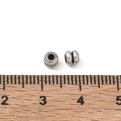 Brass Beads KK-CBADC51-02AS-1