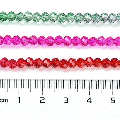 Transparent Painted Glass Beads Strands LS-DGLA-A034-T4mm-A24-1
