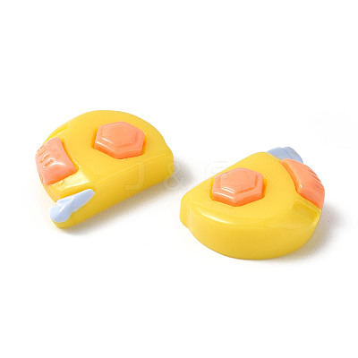 Opaque Resin Cabochons LS-CRES-P023-05A-1