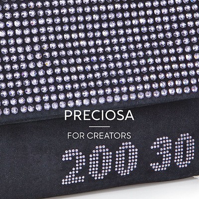 Preciosa® Crystal Hotfix Flatback Stones Y-PRC-HSS16-00030-266-1