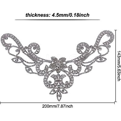 Hotfix Rhinestone DIY-WH0257-48-1