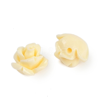 Synthetic Coral Carved Beads CORA-M001-07F-1
