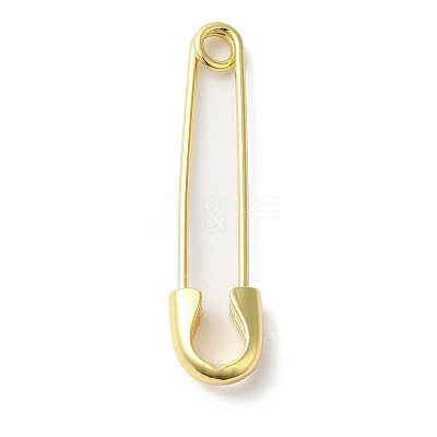 Rack Plating Brass Brooch Pin JEWB-F020-02G-1
