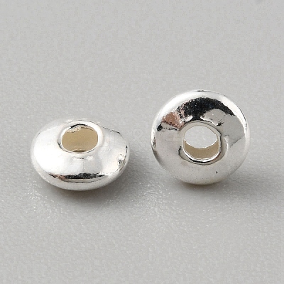 925 Sterling Silver Spacer Beads STER-WH0015-01C-S-1