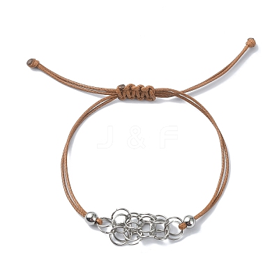 304 Stainless Steel Macrame Pouch Bracelet Making for Stone Holder AJEW-JB01193-1