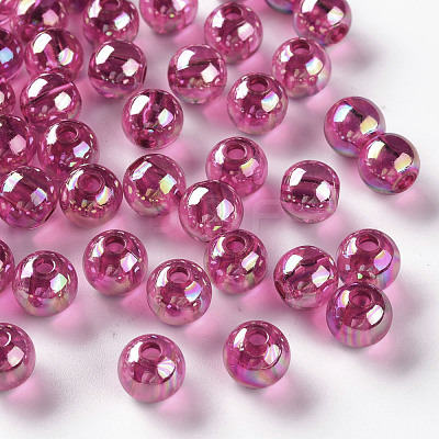 Transparent Acrylic Beads MACR-S370-B8mm-706-1