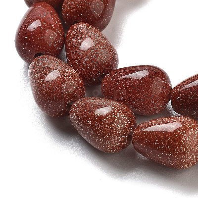 Synthetic Goldstone Beads Strands G-B106-A06-01-1