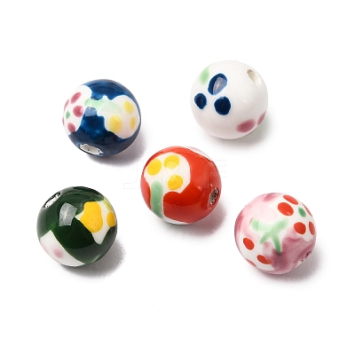 Handmade Porcelain Beads PORC-A034-03-1