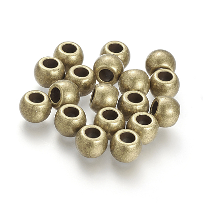 Tibetan Style Alloy European Beads K08T4072-1