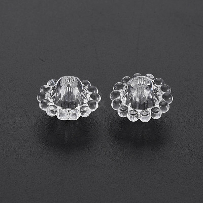 Transparent Acrylic Beads X-TACR-T003-32-1