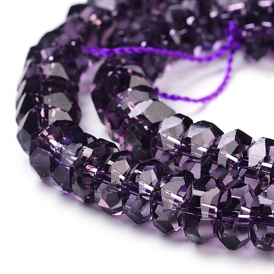 Transparent K9 Glass Beads Strands GLAA-I044-A01-1