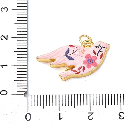 Printed Brass Pendants KK-CBA8989-02E-1