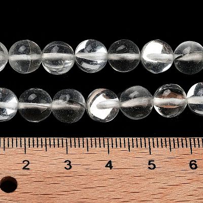 Transparent Glass Beads X-GLAA-B022-8mm-15-1