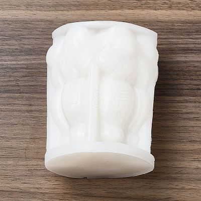 Embossed Pillar DIY Candle Silicone Molds LS-CAND-B001-05-1