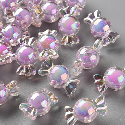 Transparent Acrylic Beads TACR-S152-13B-A03-1