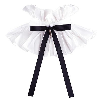 Cotton Faux Collar AJEW-WH0481-134A-1