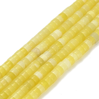 Natural Lemon Jade Beads Strands G-Z110-A19-2x4mm-1