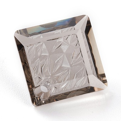 Embossed Glass Rhinestone Pendants GLAA-J101-03B-001SA-1