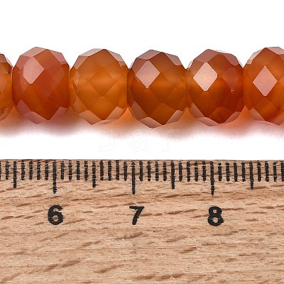 Natural Carnelian(Dyed & Heated) Beads Strands G-Q194-A01-01-1