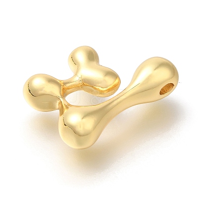 Rack Plating Brass Beads KK-S051-01G-J-1