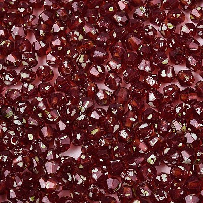 Picasso Baking Paint Glass Seed Beads SEED-N007-37D-1