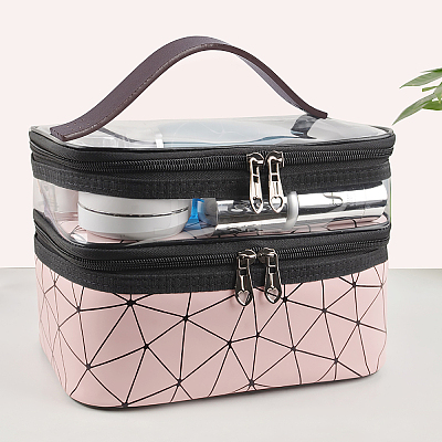 2 Pairs 2 Colors Leather Trim Bag Handles FIND-CA0002-02-1