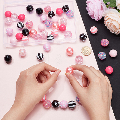 1 Set Acrylic Beads Set FIND-PH0007-04C-1