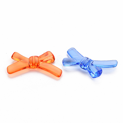Transparent Acrylic Beads TACR-S154-55B-1