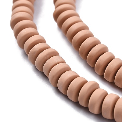 Handmade Polymer Clay Beads Strands X-CLAY-N008-008-126-1