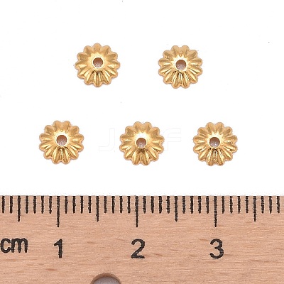 Brass Bead Cap X-KK-P032-06-NR-1
