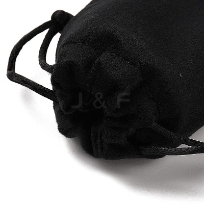 Velvet Jewelry Drawstring Storage Pouches ABAG-P013-02A-01-1