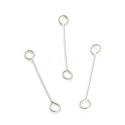 Non-Tarnish 316 Surgical Stainless Steel Eye Pins X-STAS-P277-A01-P-1