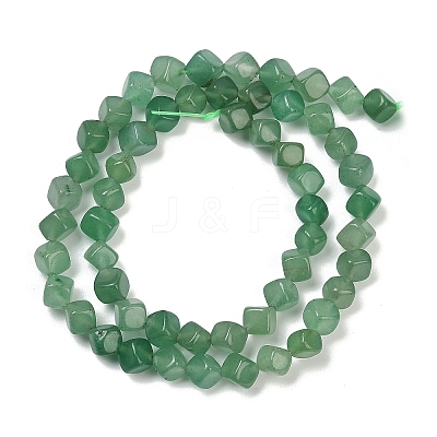 Natural Green Aventurine Beads Strands G-A257-A09-01-1