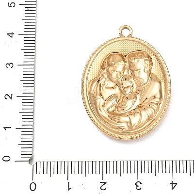 Religion 201 Stainless Steel Pendants SA-CBA5FB0-01G-B-1