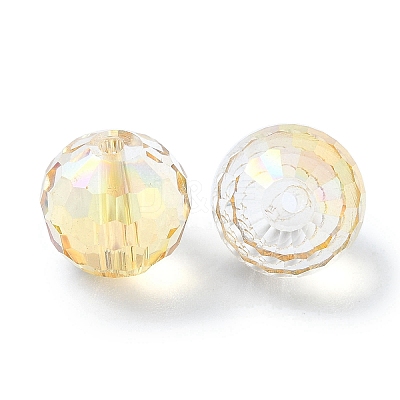 AB Color Plated Glass Beads EGLA-P059-02B-AB18-1
