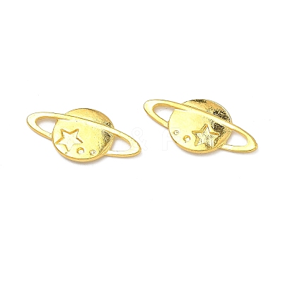 Space Theme Alloy Cabochons PALLOY-F321-01I-G-1