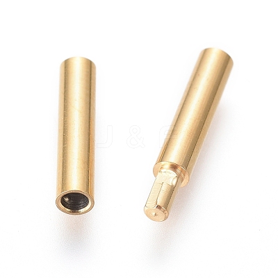 304 Stainless Steel Bayonet Clasps STAS-M274-002G-1