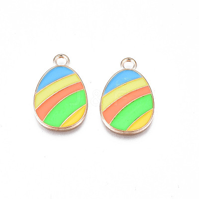 Alloy Enamel Pendants X-ENAM-S115-157-1