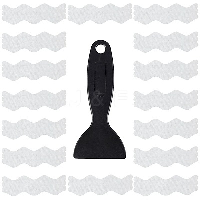 PEVA S-shaped Bath Tub Stickers KY-GF0001-03A-1