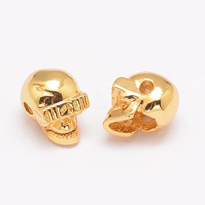 Brass Beads KK-E711-029G-NR-1